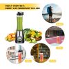 Personal Blender; Smoothie Blender with Bottle for Juice Shakes and Smoothie