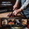 Premium Stainless Steel Knife Set; 9-Pack Professional Kitchen Knife Combo in Carrying Case