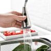Kitchen Faucets With Pull Down Sprayer Stainless Steel Single Handle Single Hole For Kitchen Sink Faucet