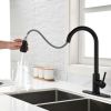 Kitchen Faucets With Pull Down Sprayer Stainless Steel Single Handle Single Hole For Kitchen Sink Faucet