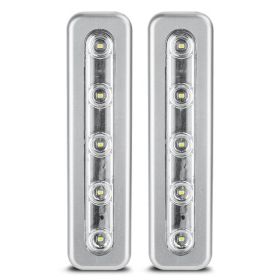 Hampton Bay 71187CCTHD LED Task Bar - Silver (2-Pack)