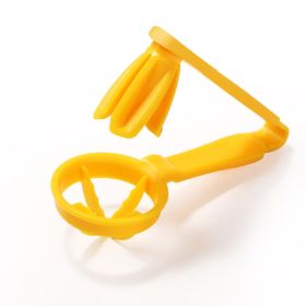 Tomato Slicer Cutter Grape Tools Cherry Kitchen Pizza Fruit Splitter Artifact Small Tomatoes Accessories Manual Cut Gadget (Color: yellow)