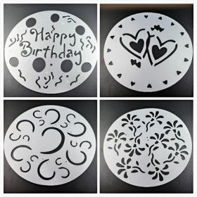 4 piece spray pattern (Option: 4pcs set)