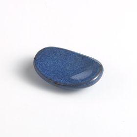 Kiln Retro Ceramic Chopstick Holder Pillow Shaped (Option: Kiln to Blue)