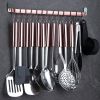 Kitchen Utensils Set 37 Pieces; Stainless Steel Cooking Utensils Set; Kitchen Gadgets Cookwarewith Hooks For Hanging Kitchen Tool Set