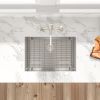 Lordear 32 Inch Undermount Kitchen Sink Single Bowl 16 Gauge Stainless Steel Sink