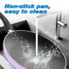 Aluminum Nonstick Cookware Set; Pots & Pans - 8 Piece Set