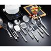 13 Piece Stainless Steel Kitchen Utensils Set with Utensil Holder