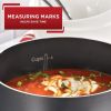 Nonstick Cookware; Set of 20; Red; Dishwasher Safe